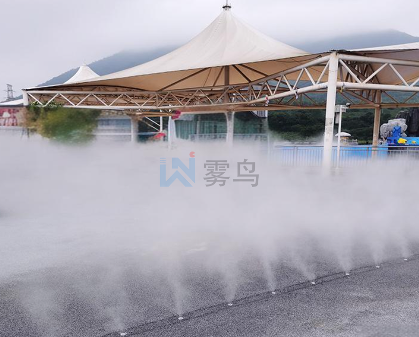 北京公園的夏日秘密武器 —— 噴霧降溫系統(tǒng)?，北京噴霧降溫廠家